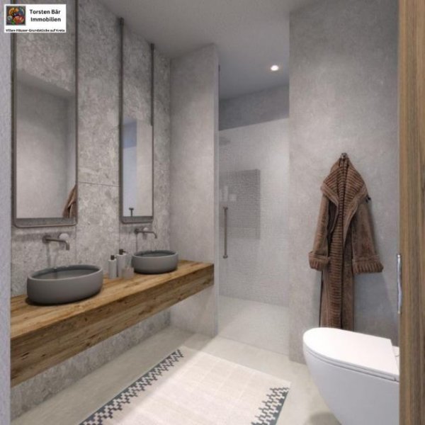 Agios Pavlos Kreta Kreta, Agios Pavlos Villa mit atemberaubendem Meerblick (Off Plan) Haus kaufen